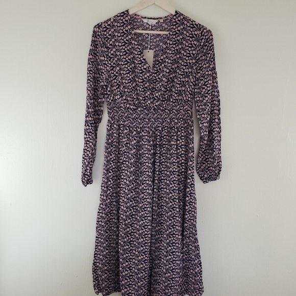 Boden Navy Floral Dress - Picture 2 of 6